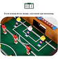 Juego De Futbol De Mesa Madera Futbolito Futbolin Cancha - Miniatura 5