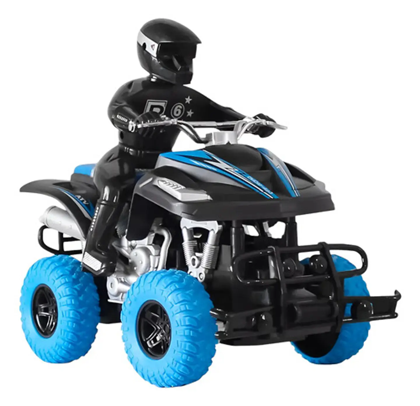 Cuatrimoto Rc Batería Recargable Con Control Juguete  Niños 1