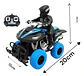 Cuatrimoto Rc Batería Recargable Con Control Juguete  Niños - Miniatura 2