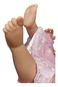 Muñeca 54cm Bebé Crespa Realista Silicona Cuerpo Blando - Miniatura 5