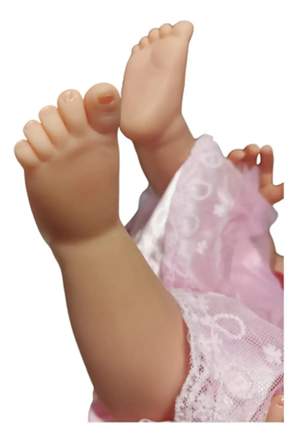 Muñeca 54cm Bebé Crespa Realista Silicona Cuerpo Blando 5