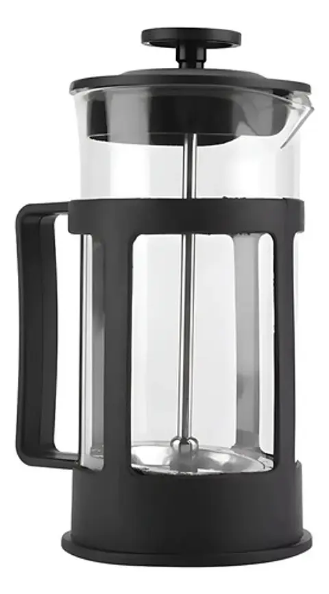 Prensa Francesa Cafe Cafetera Te Vidrio Borosilicato 600ml