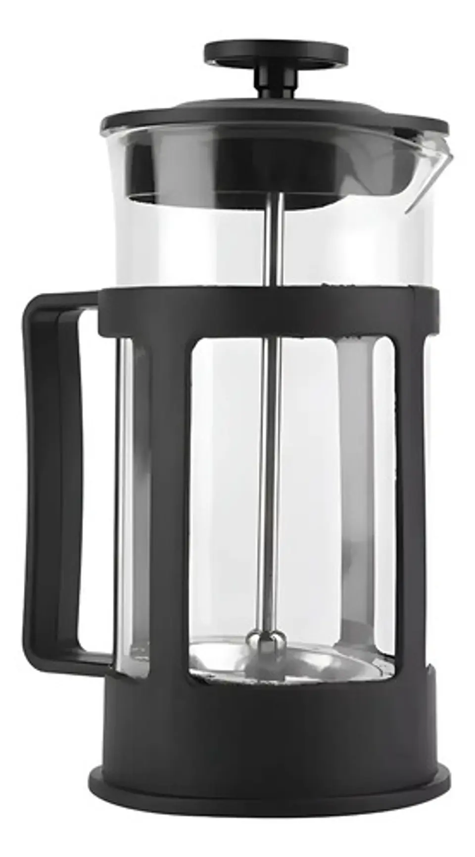 Prensa Francesa Cafe Cafetera Te Vidrio Borosilicato 600ml 1