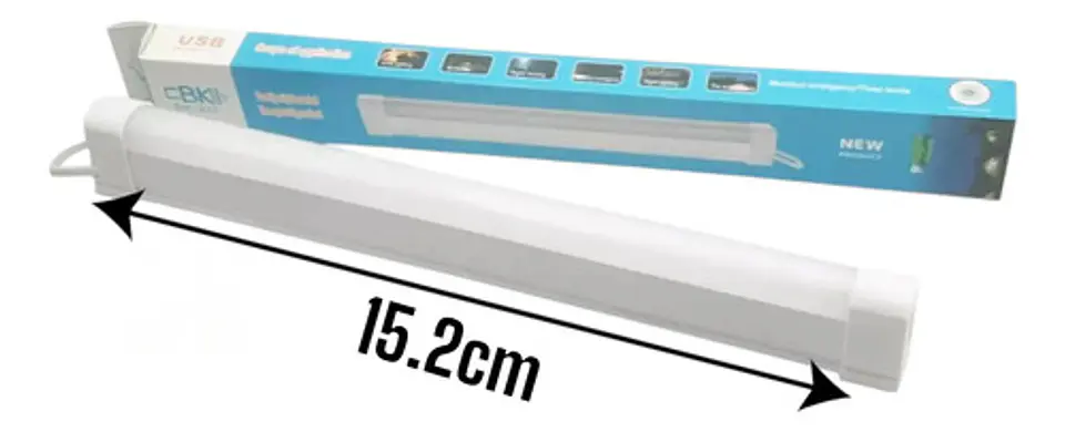 Tubo Led  Base 15.2 Cm Lampara De Emergencia 20w 6
