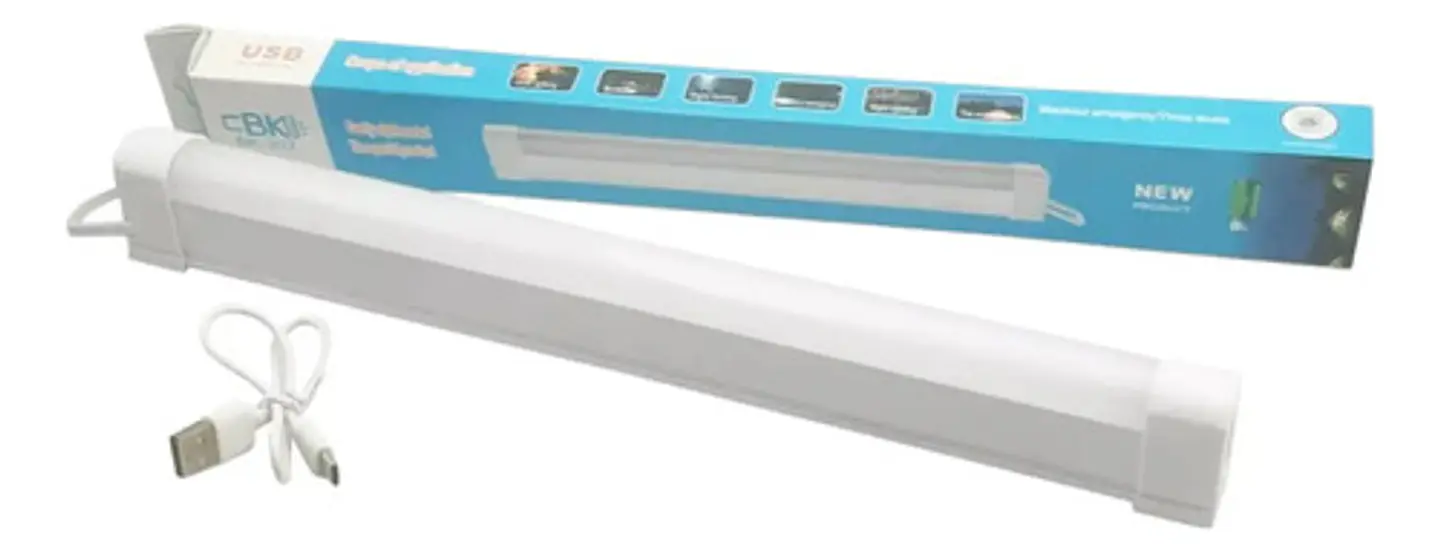 Tubo Led  Base 32.5 Cm Lampara De Emergencia 40w 2
