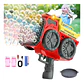 Pistola Lanzador Burbujero Eléctrico Usb Liquido Burbujas - Miniatura 6