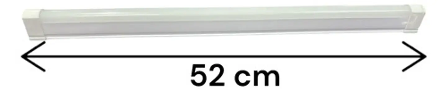 Tubo Led  Base 52.5 Cm Lampara De Emergencia 60w 2