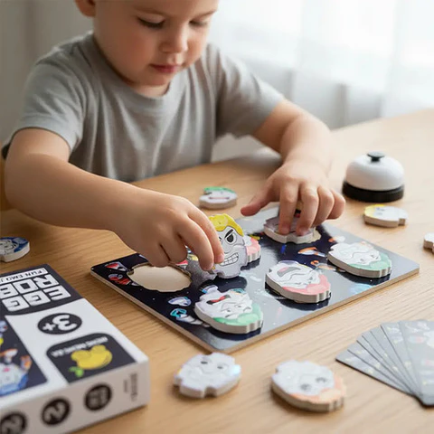 Juego De Mesa Huevos Robot Meng Meng Da De Pares Para Niños