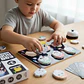 Juego De Mesa Huevos Robot Meng Meng Da De Pares Para Niños - Miniatura 1