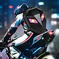 Maleta Rígida Para Moto Fibra De Carbono Con Luces Led - Miniatura 1