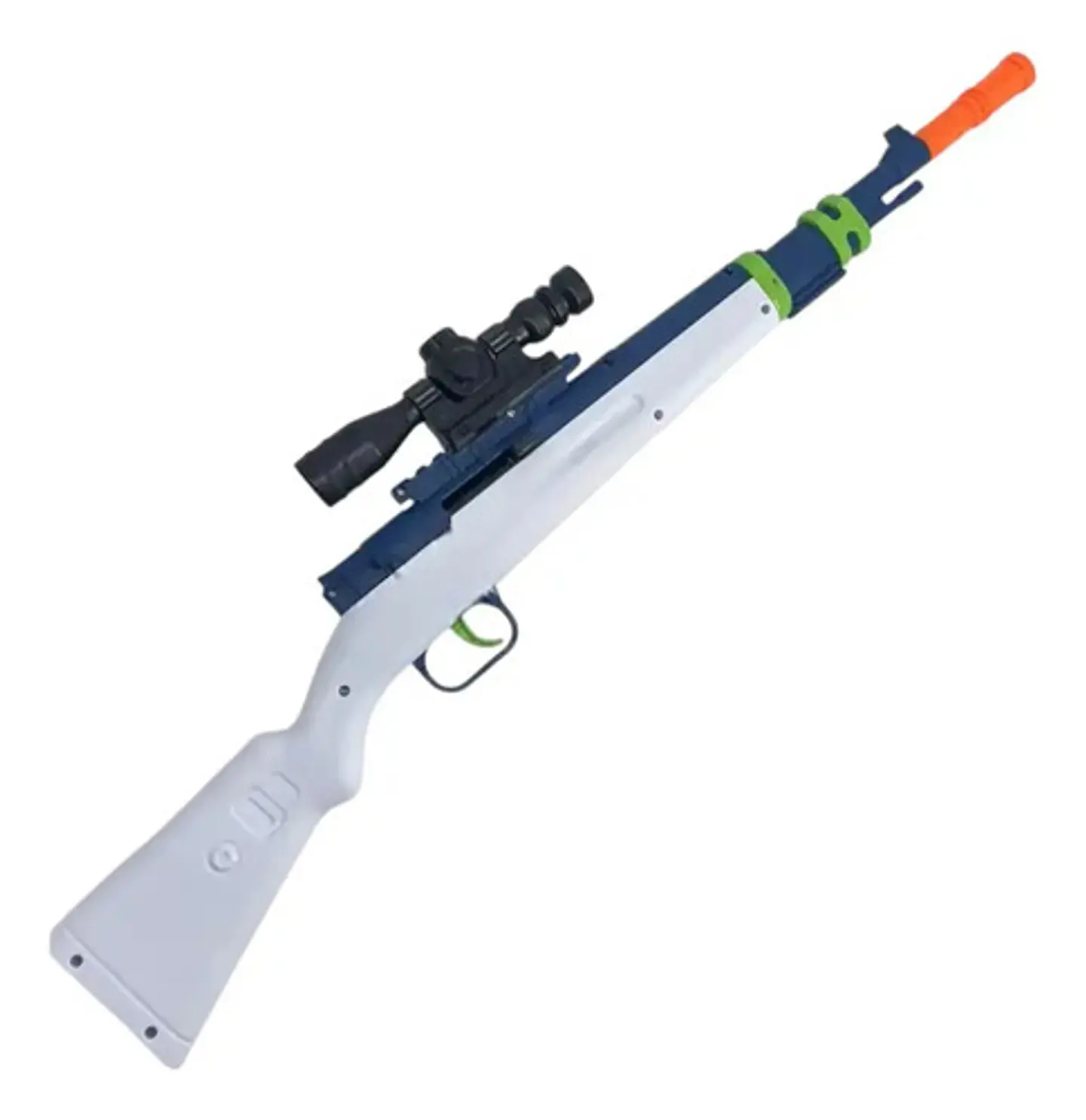 Juguete Rifle Lanzador Kar98 Dardos Hidrogel Pistola Niños 4