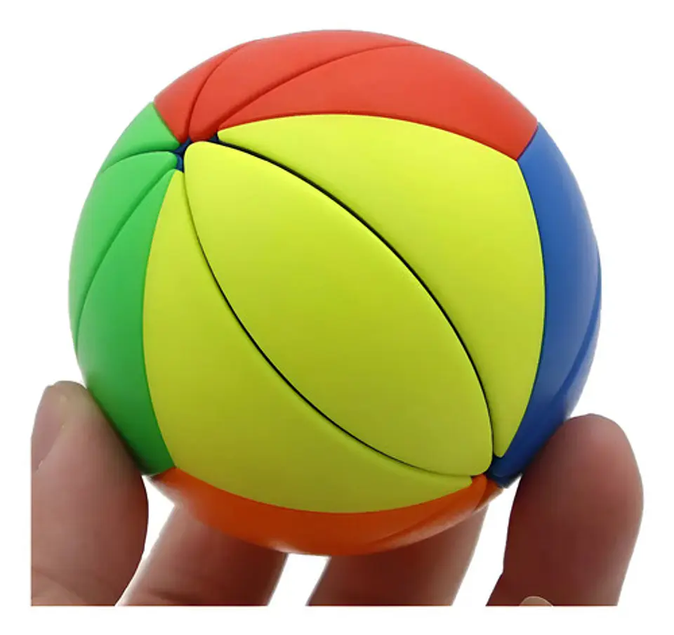 Cubo Mágico Yj Yeet Ball 3x3 Bola Blanco Sin Adhesivo 1