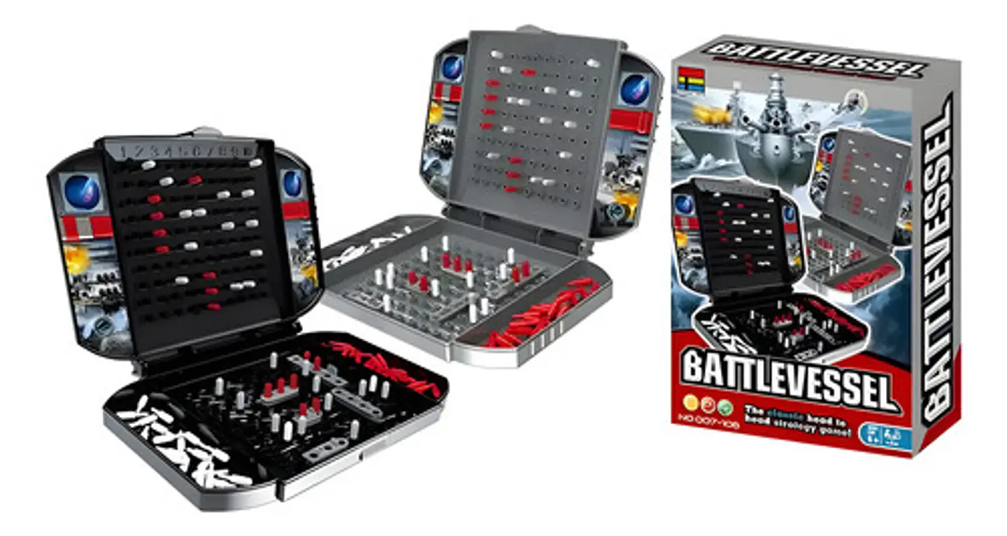 Batalla Naval 2 En 1 Juguete Niños Juego De Mesa G60321 1