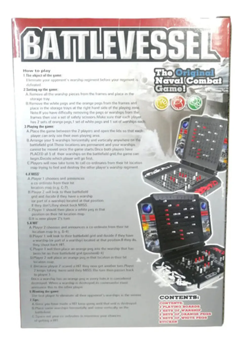 Batalla Naval 2 En 1 Juguete Niños Juego De Mesa G60321 4