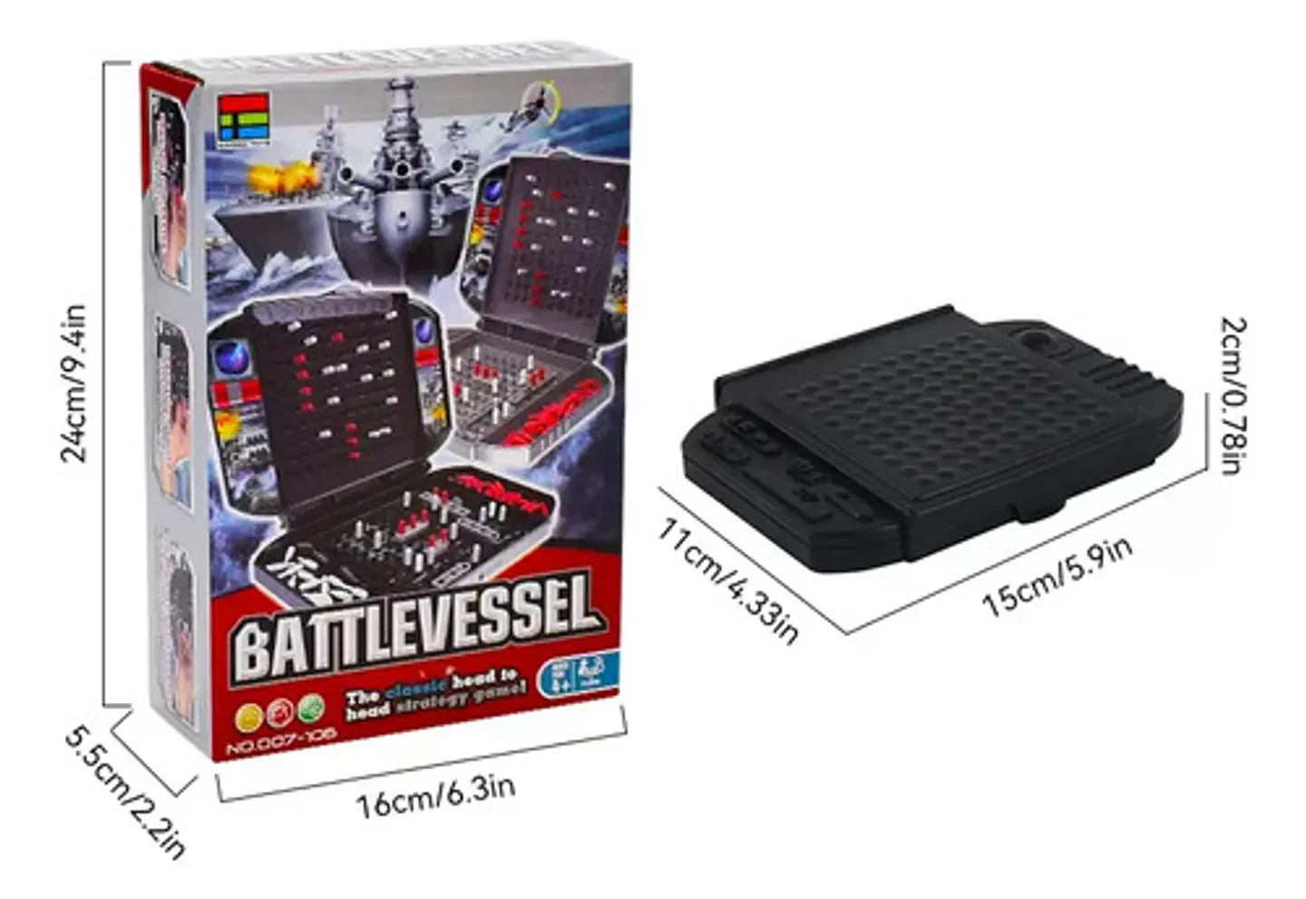 Batalla Naval 2 En 1 Juguete Niños Juego De Mesa G60321 6