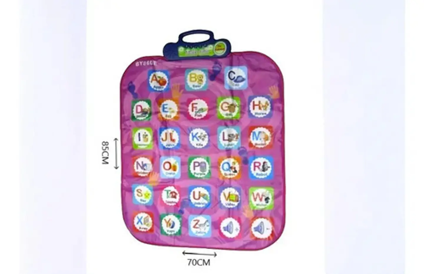 Piano Infantil Macca Tapete Musical 71x83cm Color Fucsia 0v 2