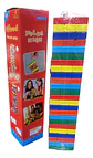 Juego Torre Madera Bloques Mazis 72 Pc Colores Numeros Dados - Miniatura 1