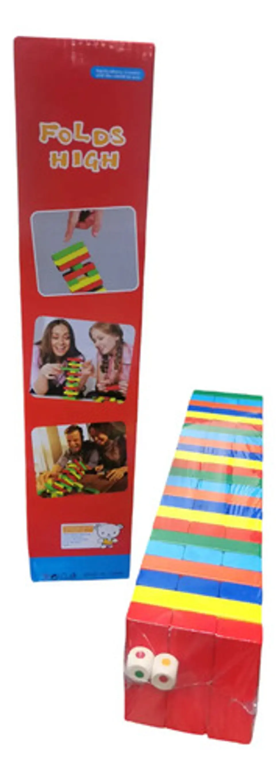 Juego Torre Madera Bloques Mazis 72 Pc Colores Numeros Dados 2