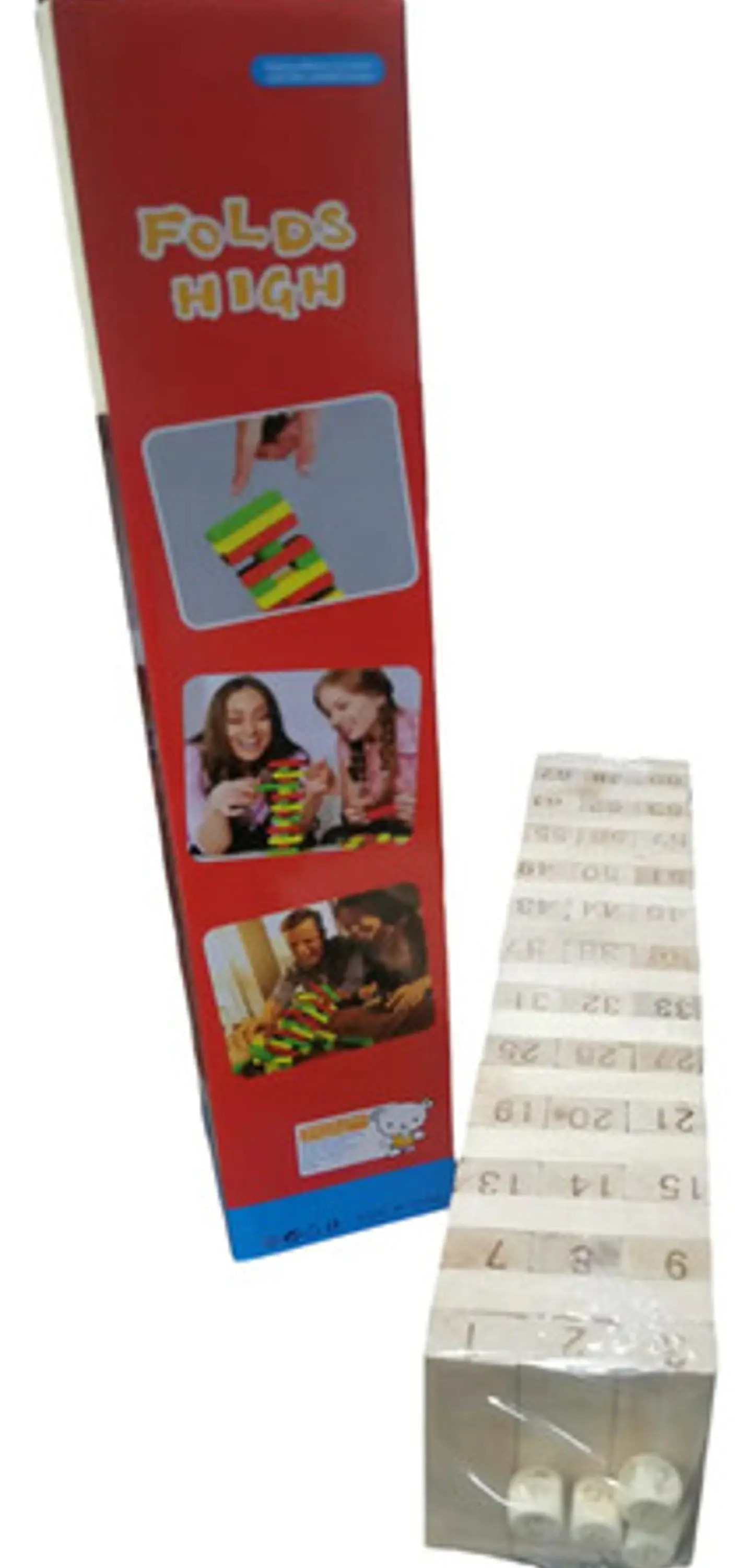 Juego Torre Madera Bloques Mazis 72 Pc Colores Numeros Dados 6