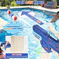 Pistola Electrica Lanza Agua Juguete Niños M4 Ametralladora - Miniatura 4