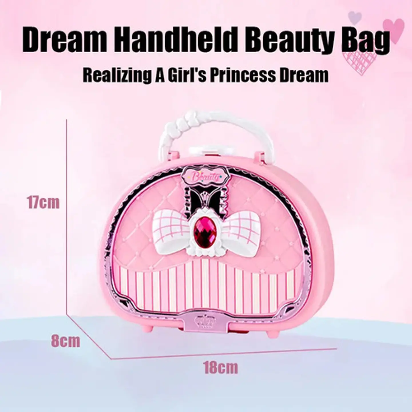 Kit De Maquillaje Infantil Maleta Neceser Para  Niñas 4
