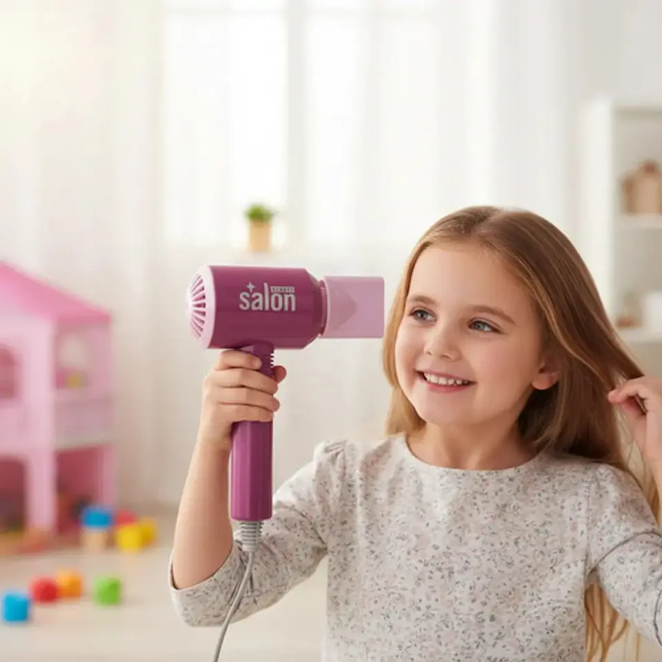 Set Kid Salon Belleza  Jueguete Peluqueria Spa Niñas Juego 2