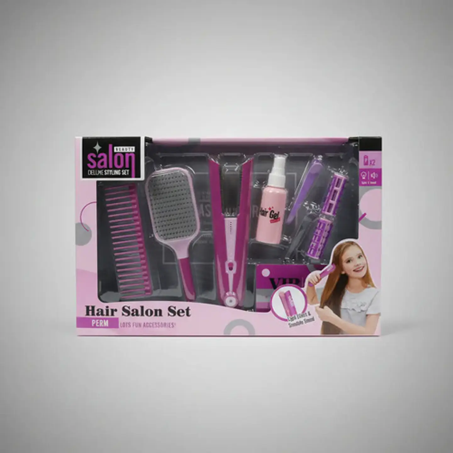 Set Kid Salon Belleza  Jueguete Peluqueria Spa Niñas Juego 10