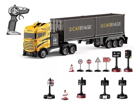 Camion Niños Control Remoto Juguete Escala 1:16 Tractomula