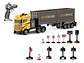 Camion Niños Control Remoto Juguete Escala 1:16 Tractomula - Miniatura 1