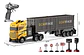 Camion Niños Control Remoto Juguete Escala 1:16 Tractomula - Miniatura 2