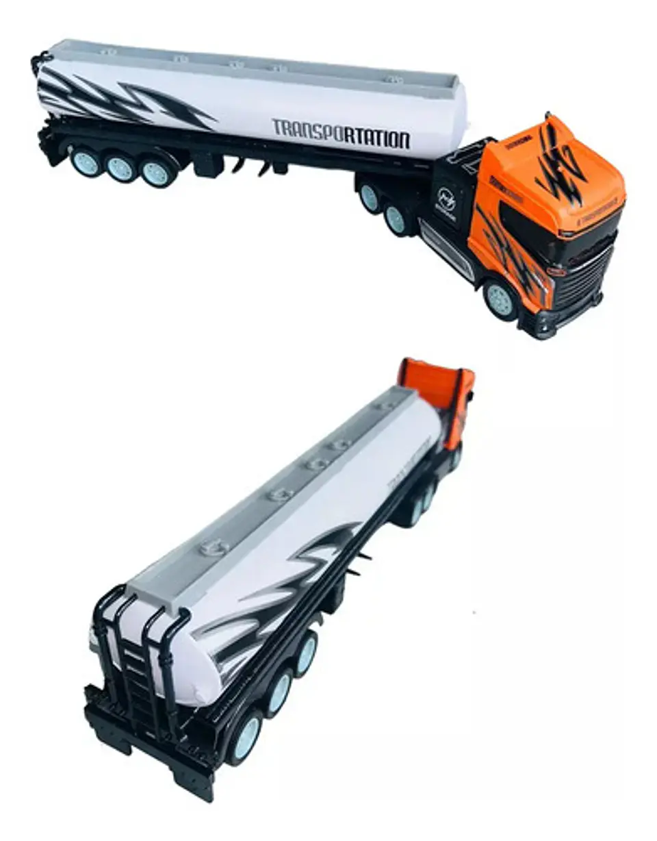 Camion Niños Control Remoto Juguete Escala 1:16 Tractomula 10