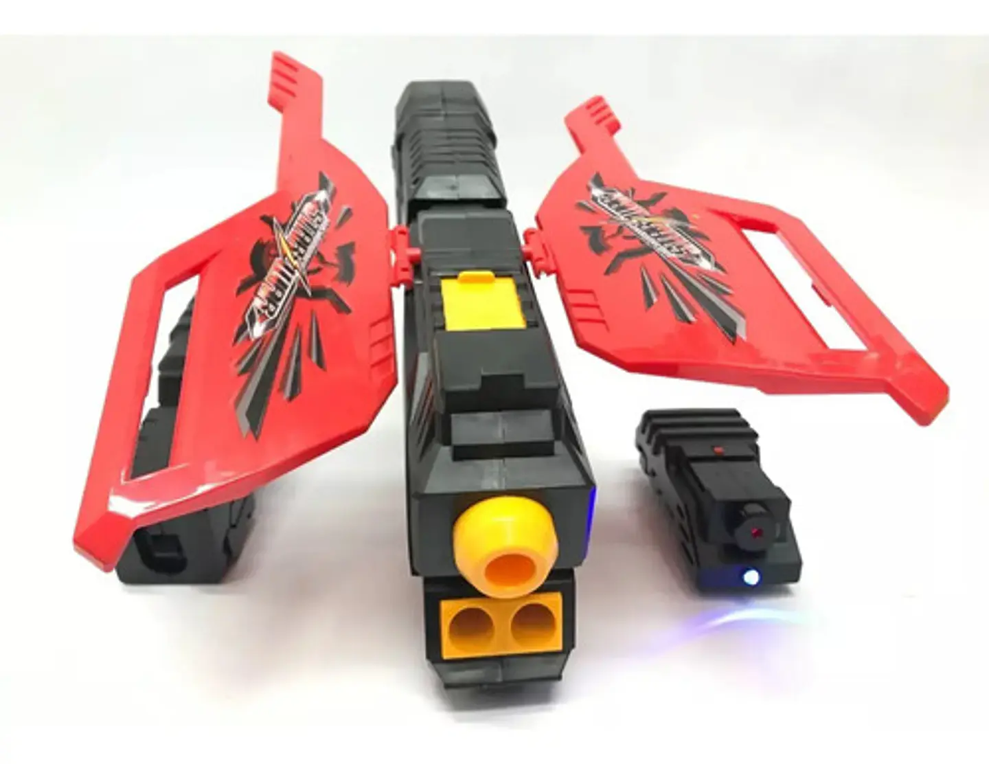 Lanzador Pistola De Dardos 2 En 1 Juguete Gafas Hidrogel 3