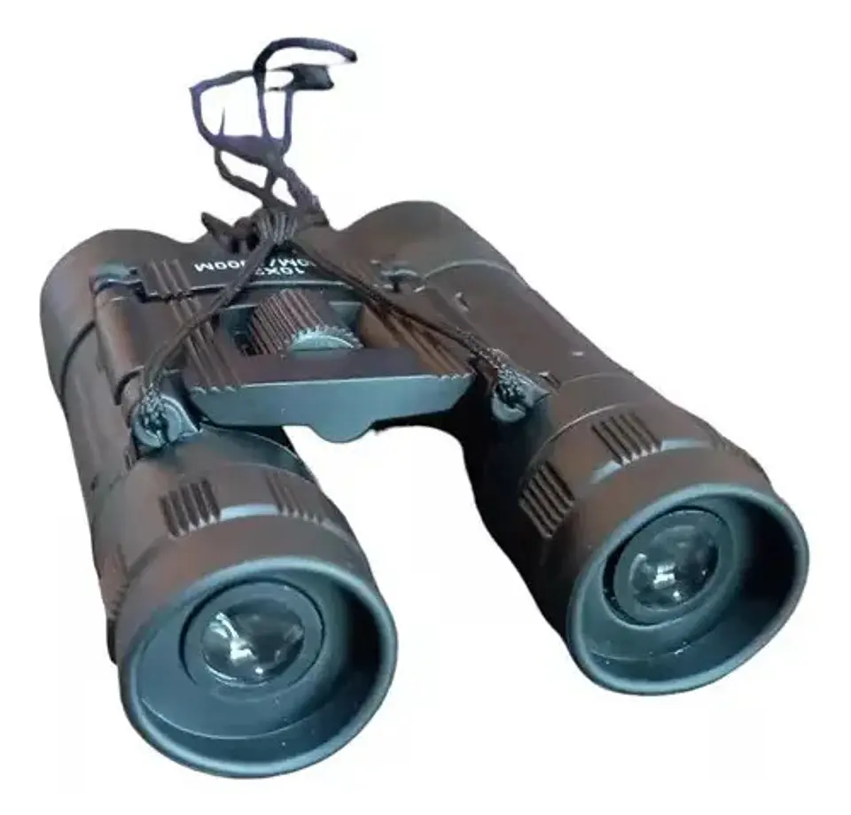 Mini Binoculares Outdoor 10 X 25 Con Estuche Color Negro 5
