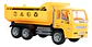 Camión Constructor Volqueta Retro Gr Fricción Niños Plástico Color Amarillo Personaje Volqueta 2086 - Miniatura 2