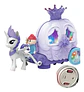 Carruaje Unicornio Hualian Juguete Niños Luces Sonido Movimiento Lila - Miniatura 1