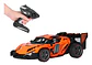 Carro Deportivo Control Remoto Naranja Alta Velocidad Con Pulverización - Miniatura 1