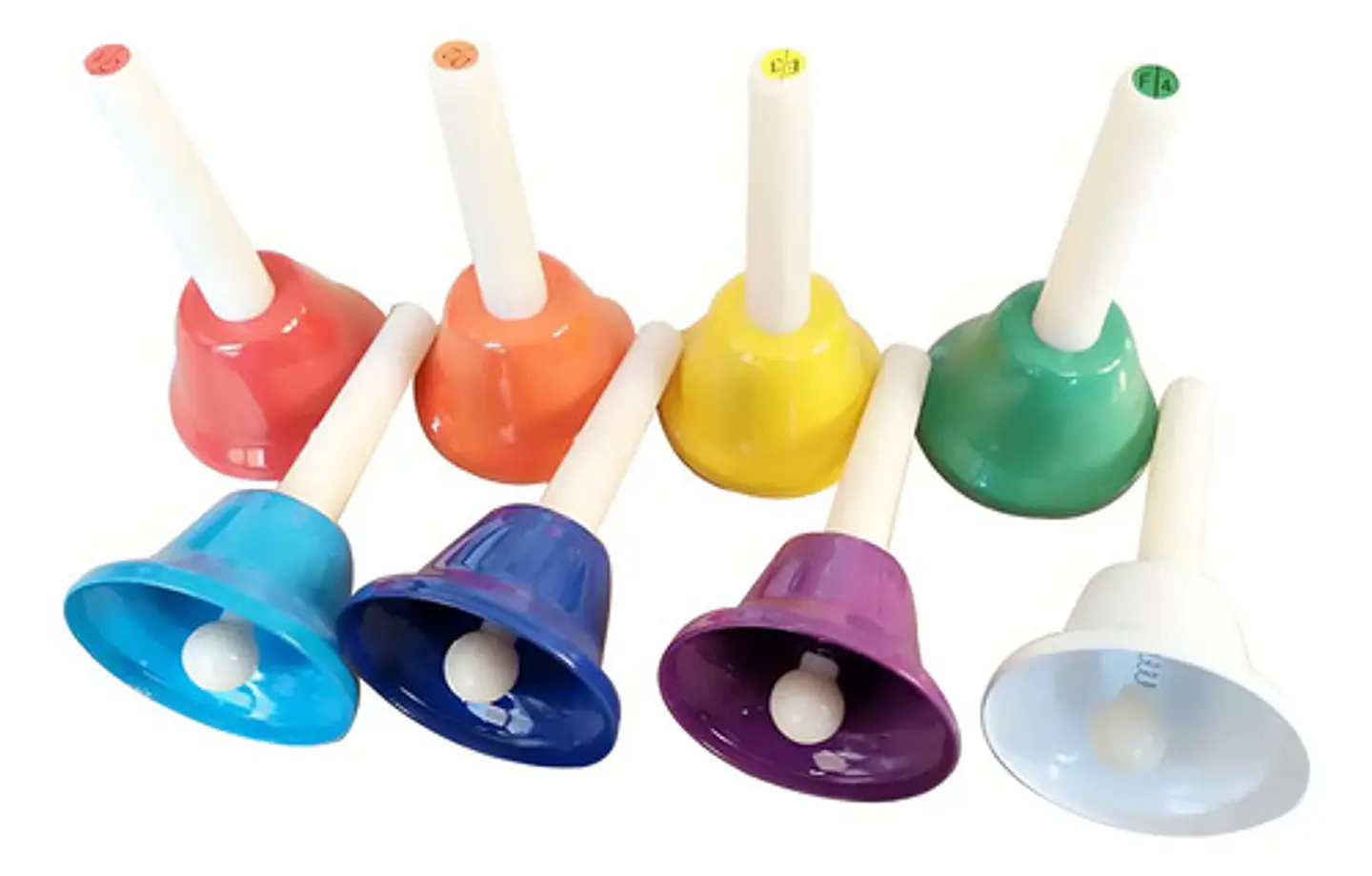 Kit 8pcs Campanas De Percusión Infantil De Mano Instrumentos 1