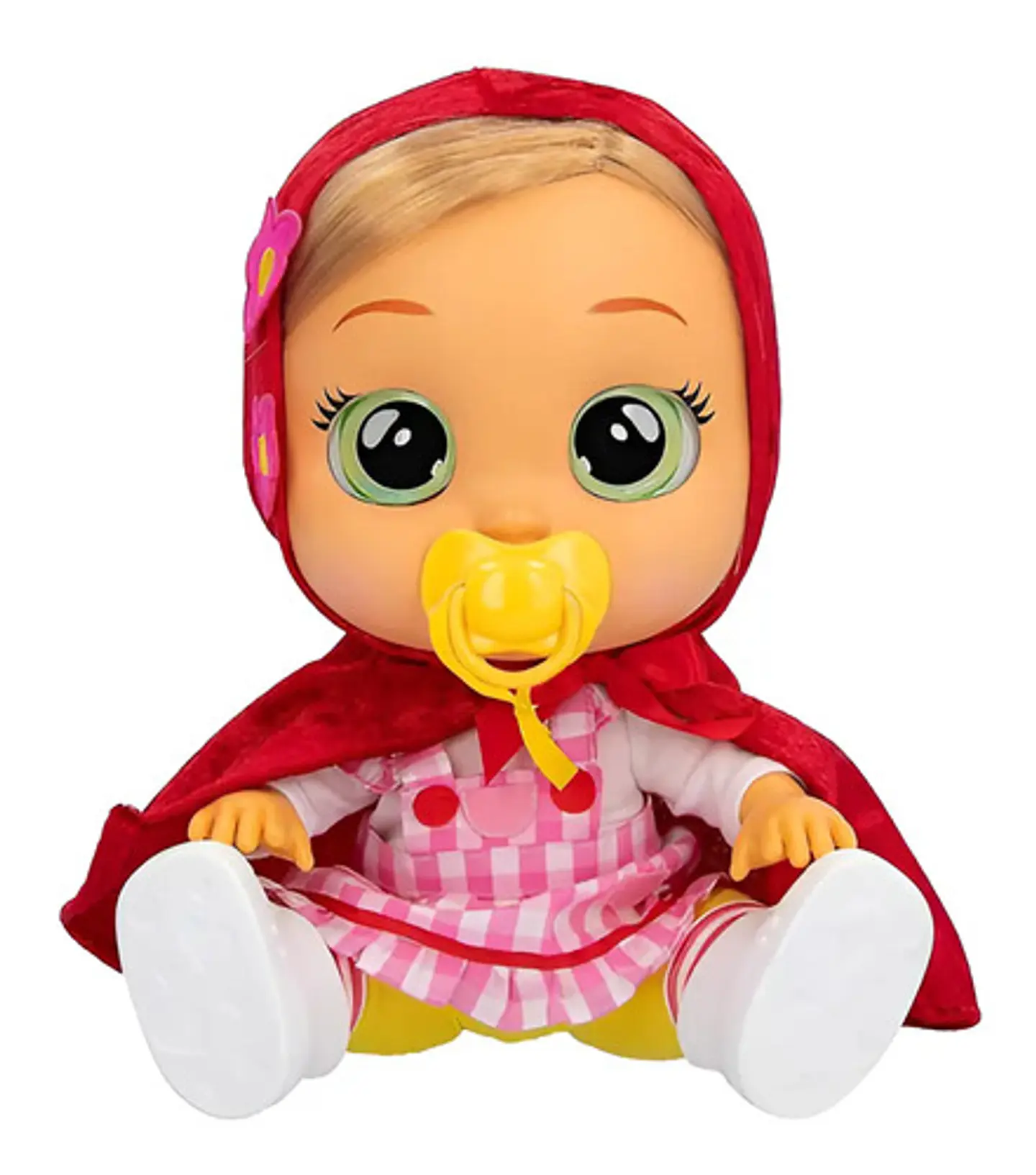 Muñeca Cry Babies Storyland Scarlet -bebes Llorones Con Pelo 6