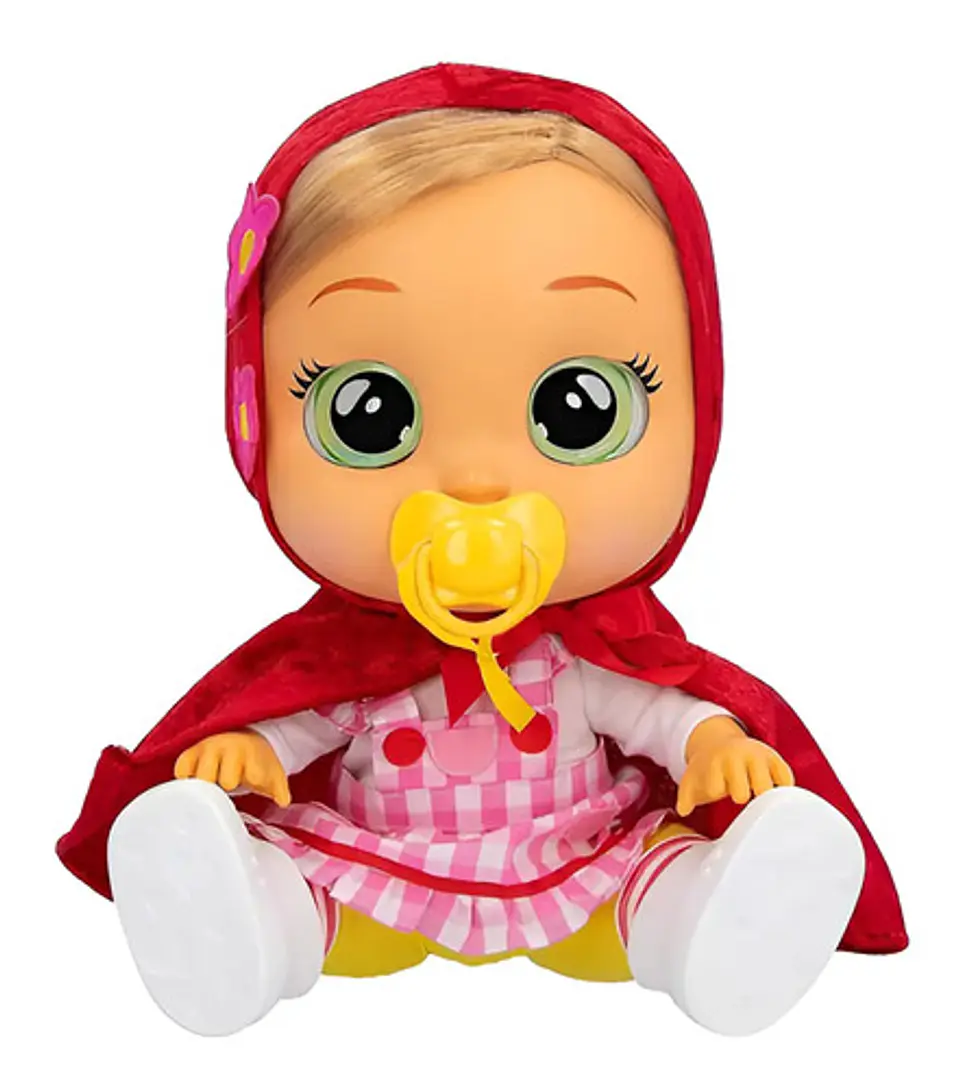 Muñeca Cry Babies Storyland Scarlet -bebes Llorones Con Pelo 6