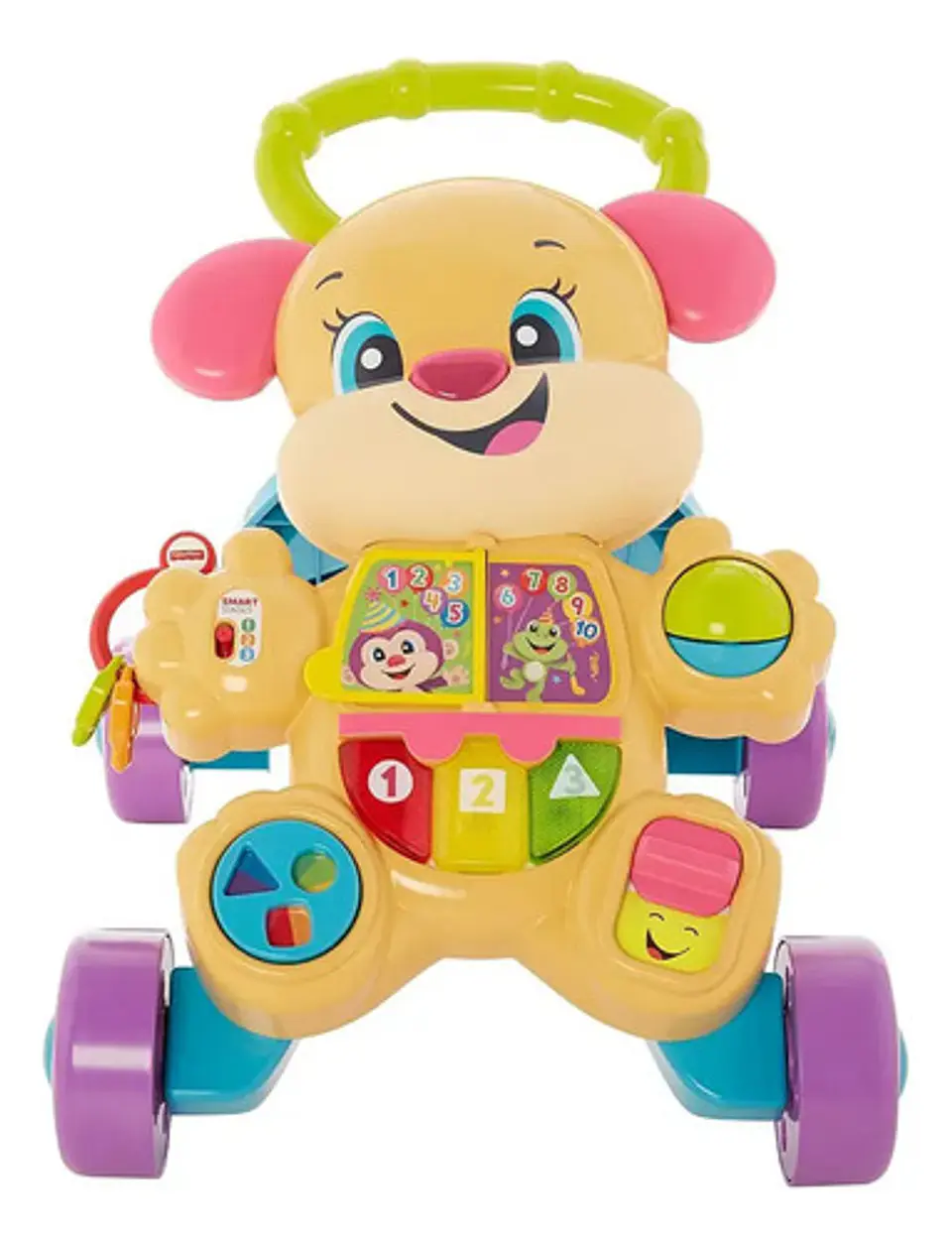 Fisher Price Ríe Y Aprende Hermanita Andadera De Aprendizaje Color Multicolor 1