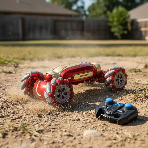 Vehículo Todoterreno Radiocontrol Twist 4x4 Juguete Rc Stunt