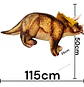 Peluche Personaje Dinosaurios Felpa Hipoalergenico 1 Metro - Miniatura 18