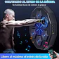 Máquina De Boxeo Musical Tablero Fit Con Guantes Bluetooth Negro - Miniatura 2