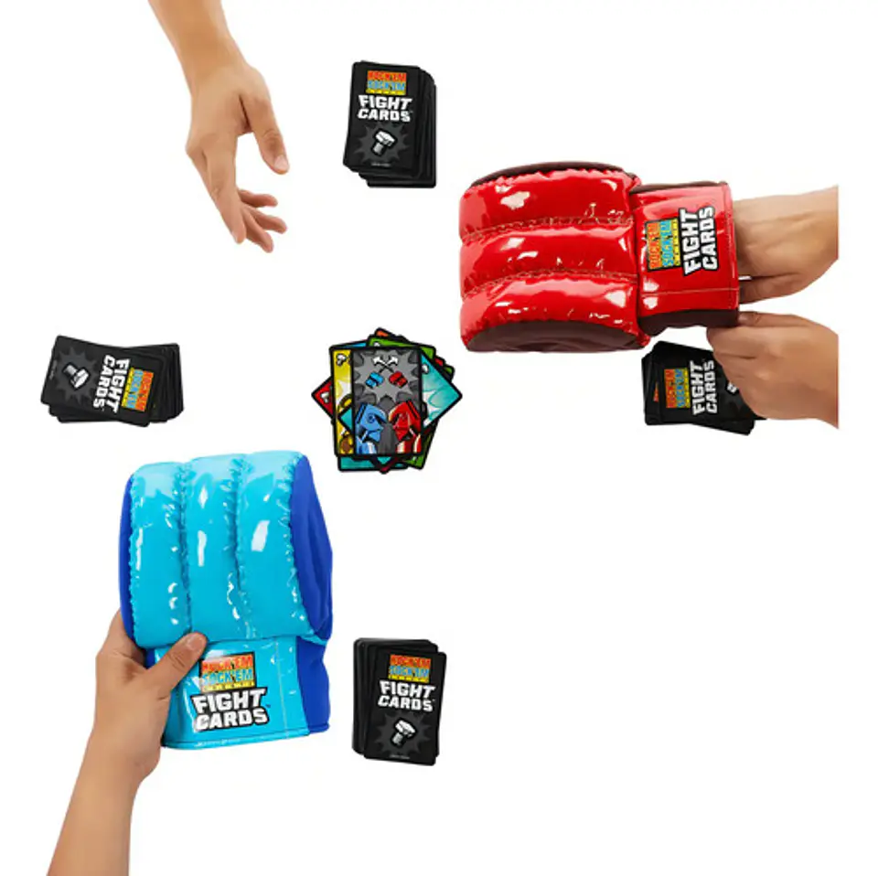Mattel Games Rock 'em Sock 'em Juego De Mesa Cartas 5
