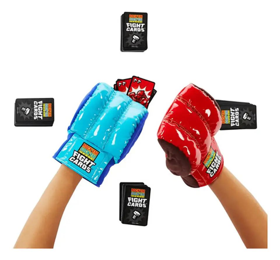 Mattel Games Rock 'em Sock 'em Juego De Mesa Cartas 4
