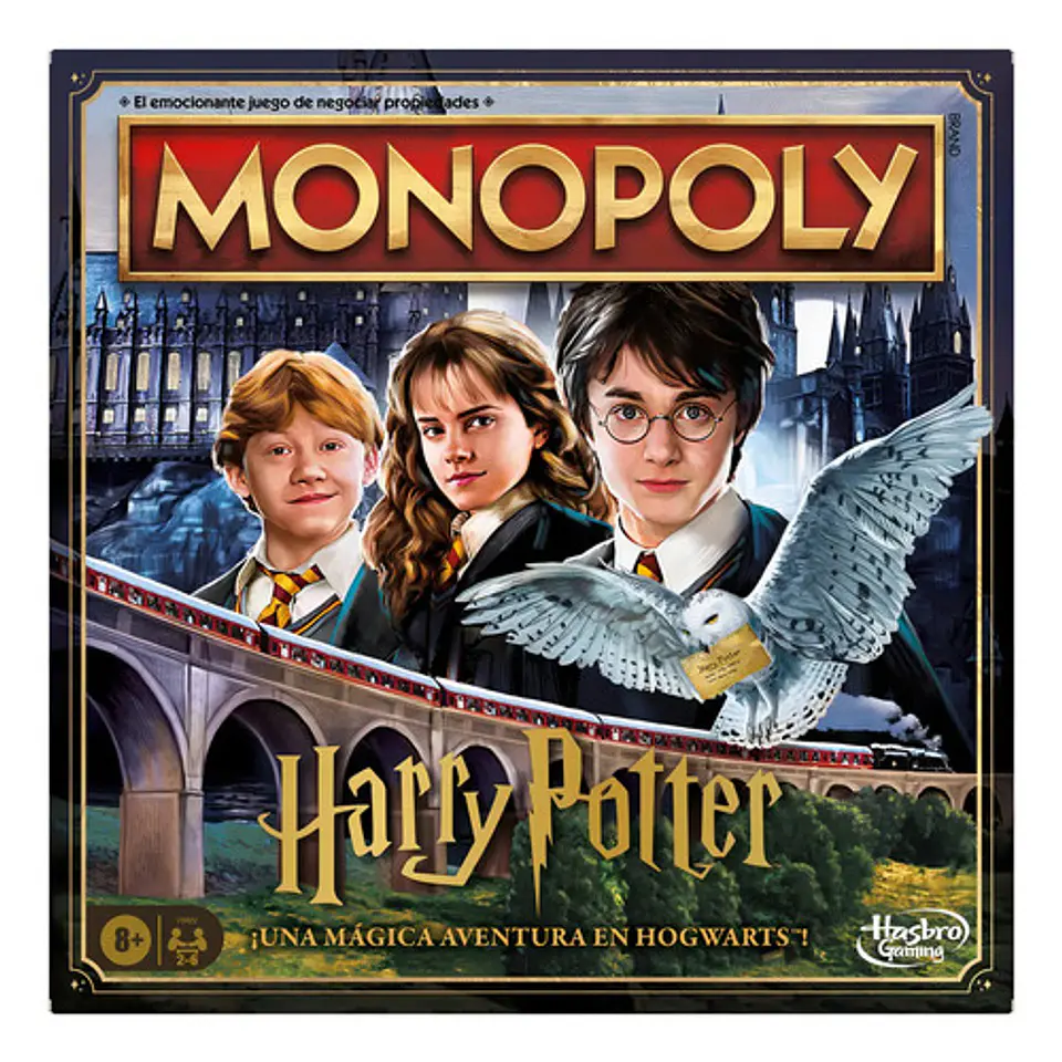 Juego De Mesa Monopoly Harry Potter Hasbro 1