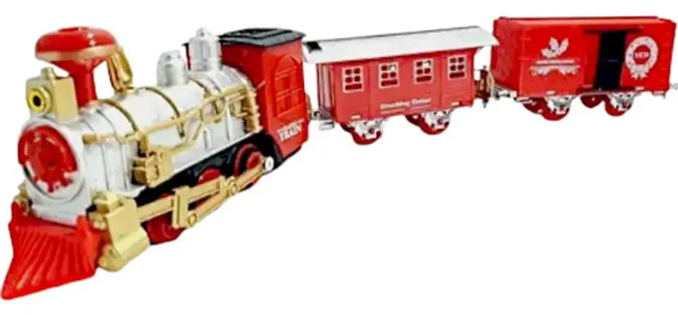 Tren Clásico Navideño Con Luces, Sonidos Y Vapor 6