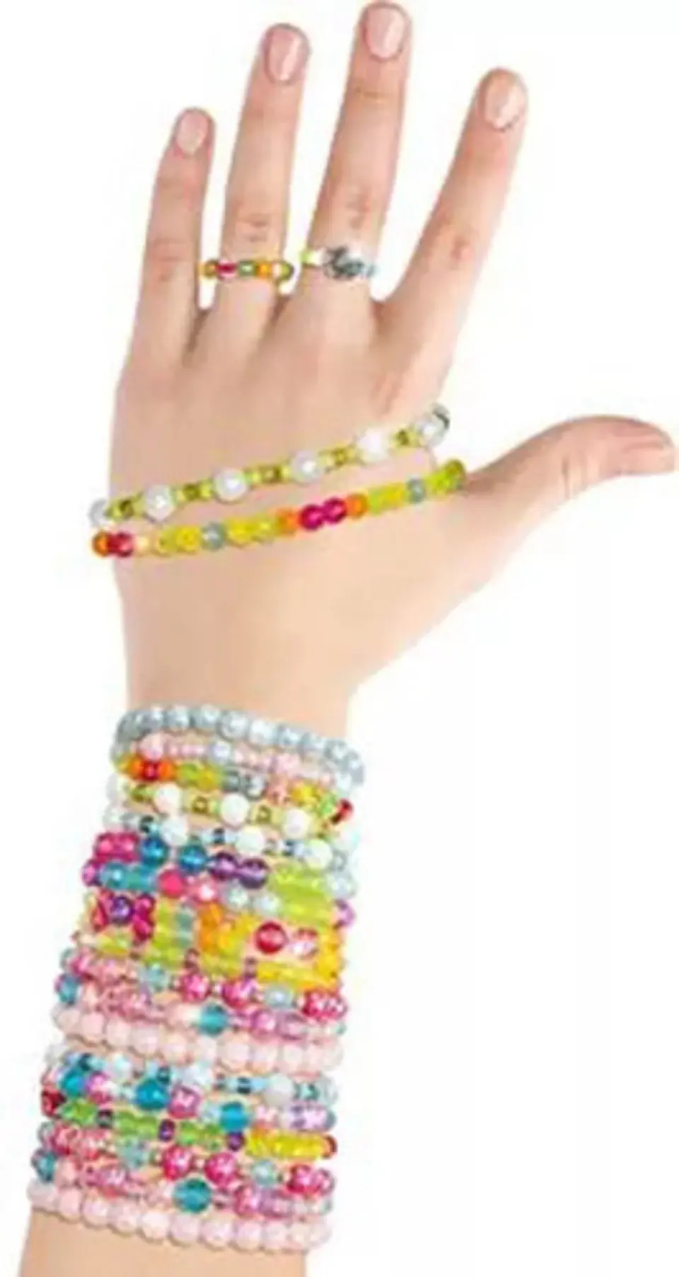 Set Infantil Niñas Juego Armar Crear Pulseras Dijes 8