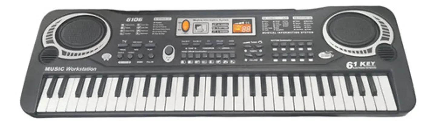 Organeta Piano Musical Niños Niñas 61 Teclas Microfono Color Rosa 2