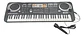 Organeta Piano Musical Niños Niñas 61 Teclas Microfono Color Rosa - Miniatura 4